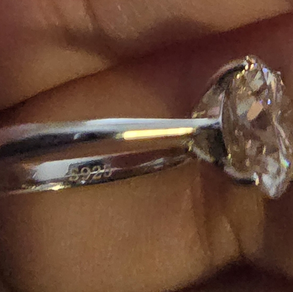 3.0 Karat Moissanite Ring Size 7 - Picture 6 of 7